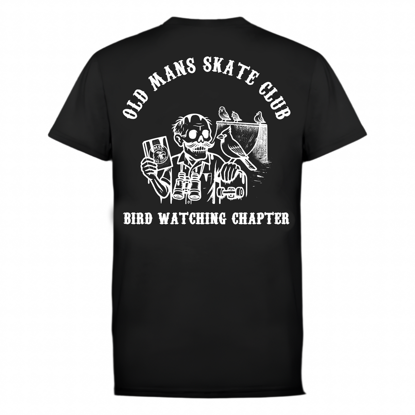 OMSC - Bird Watching - Black Tee