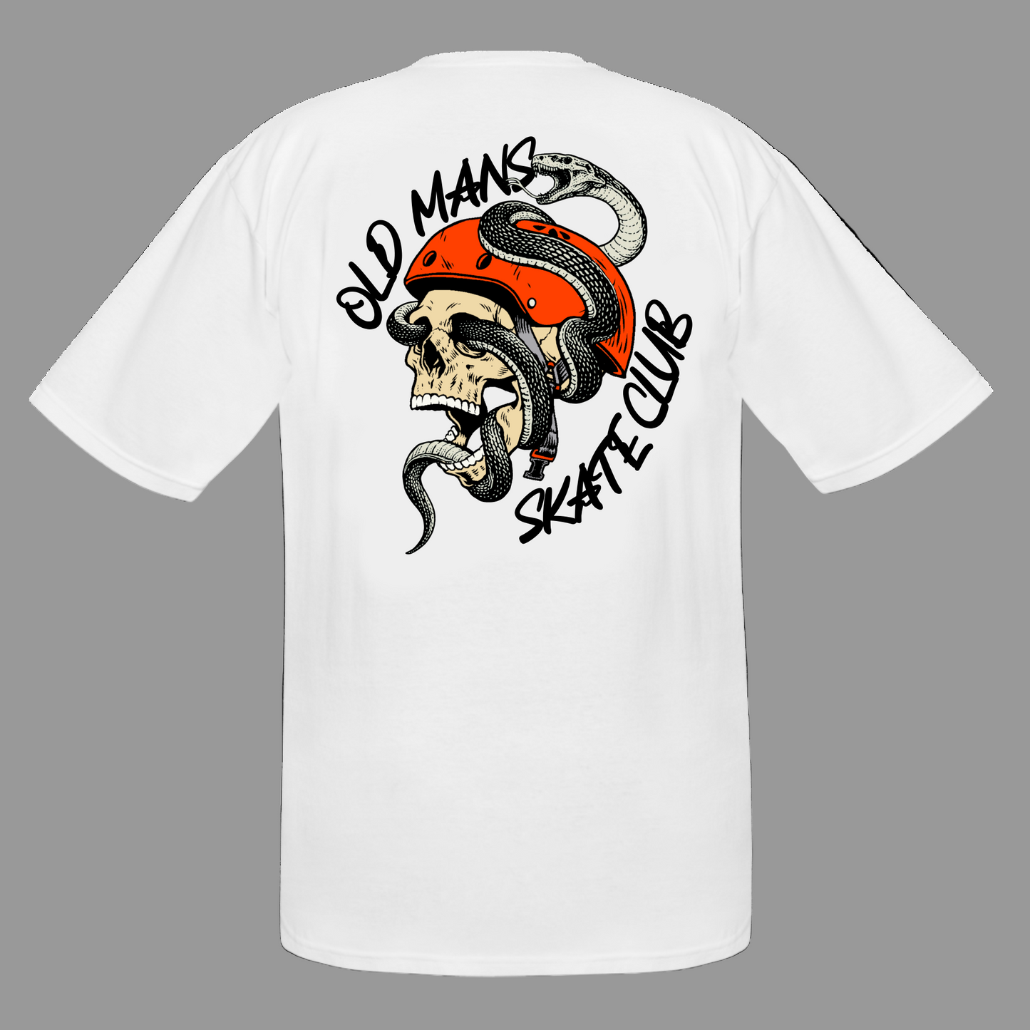 OMSC - Snake Handler - White Tee - Tall