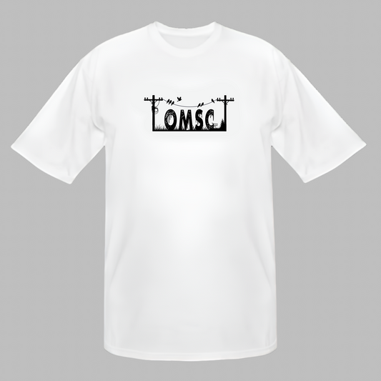 OMSC - Bird Watching - White Tee - Tall