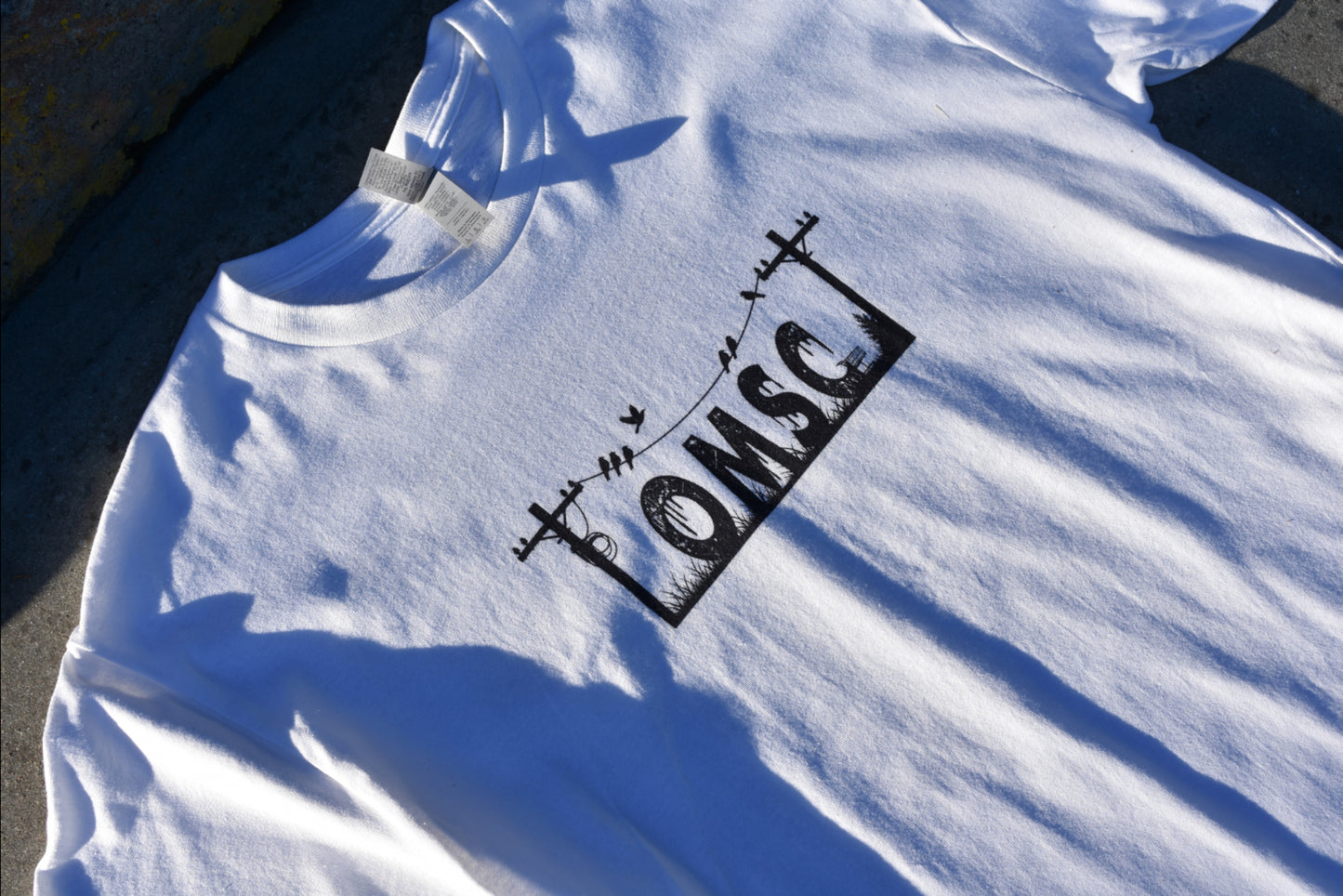 OMSC - Bird Watching - White Tee