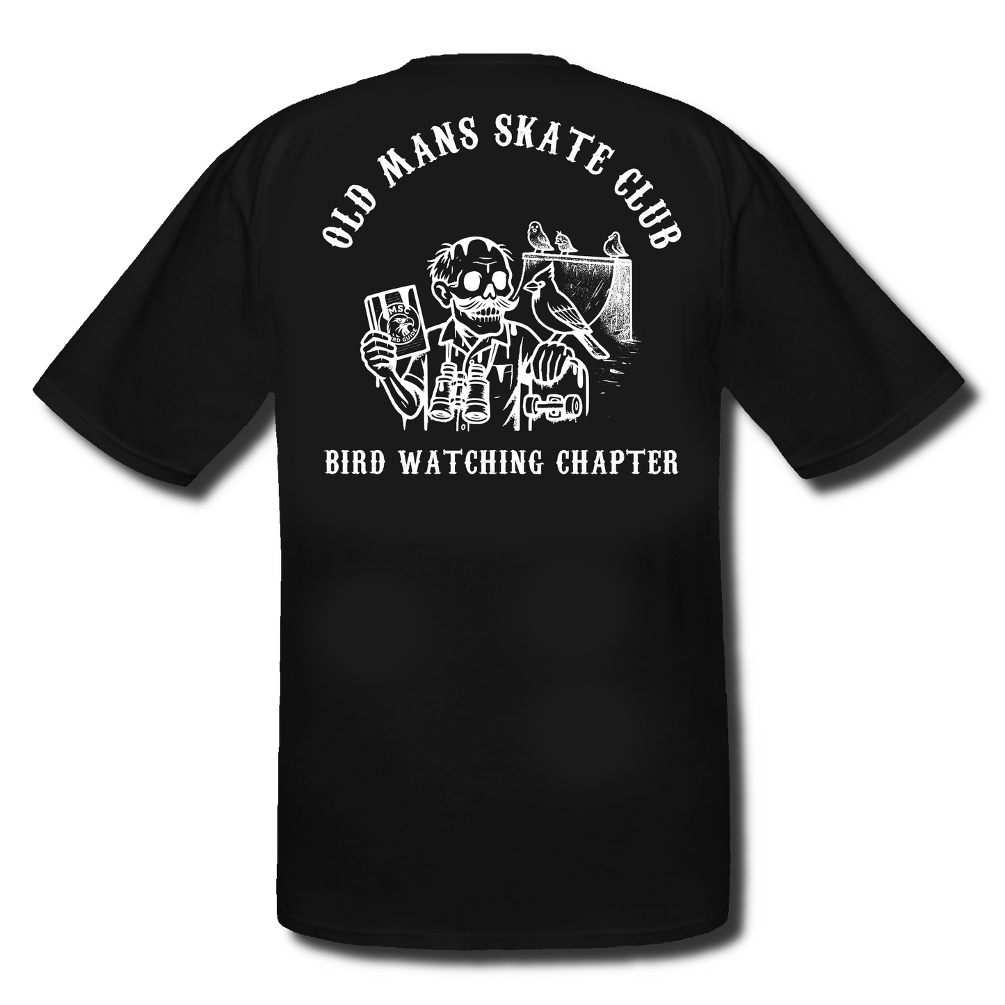 Bird Watching - Black Tee - Tall