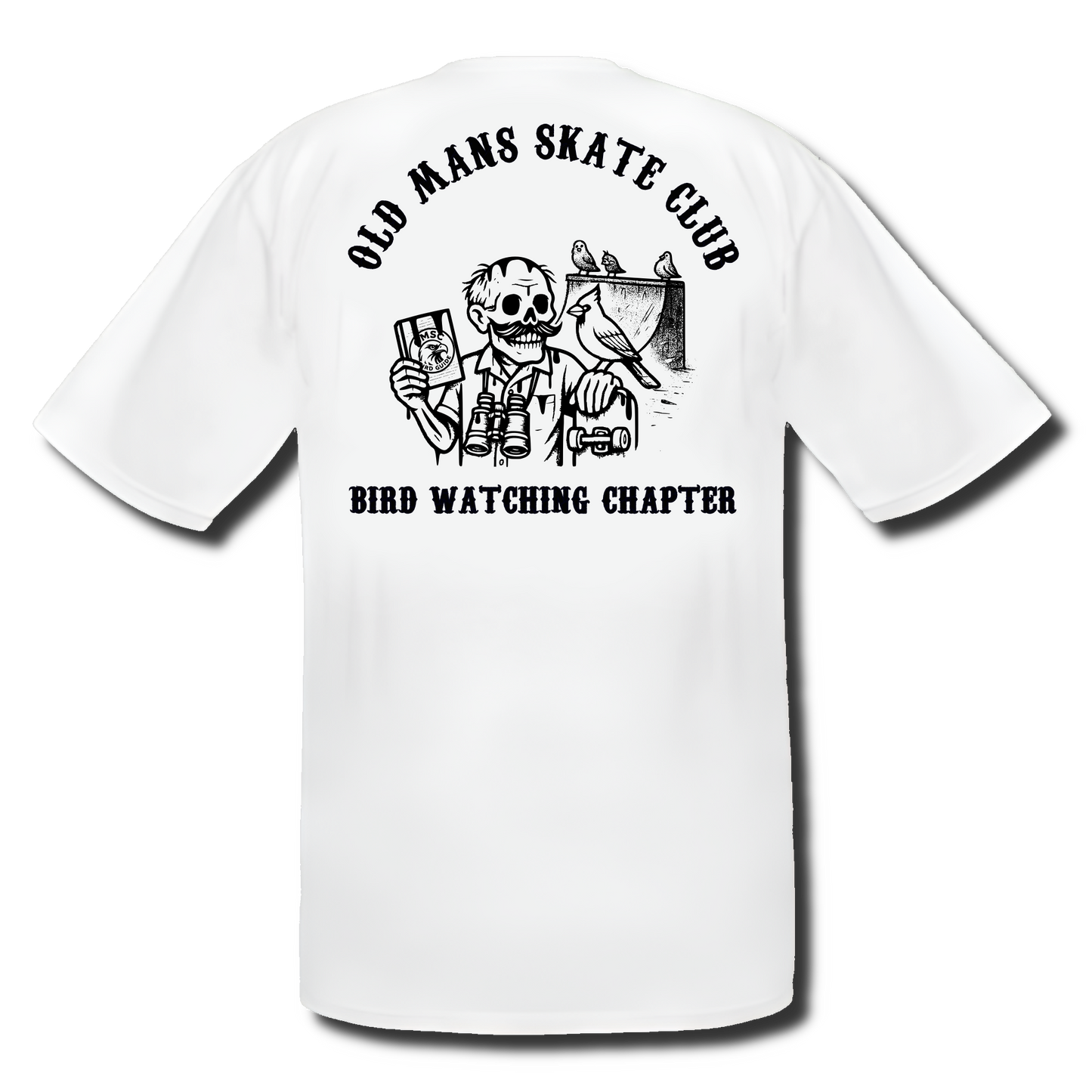 Bird Watching - White Tee - Tall