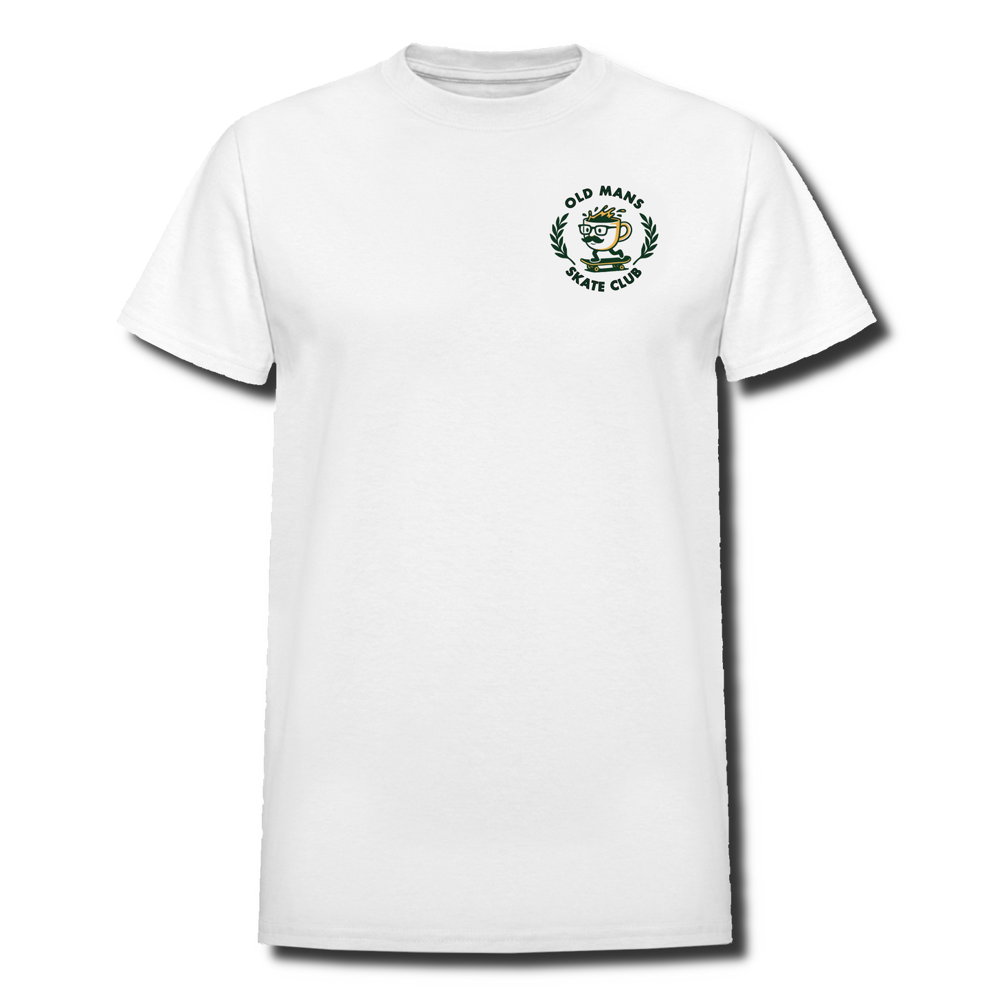 Coffee Cup - White Tee