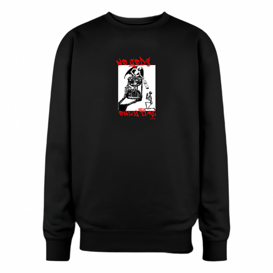 OMSC - No Gods - Black Crew - Oversized