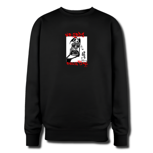 No Gods - Black Crew - Oversized