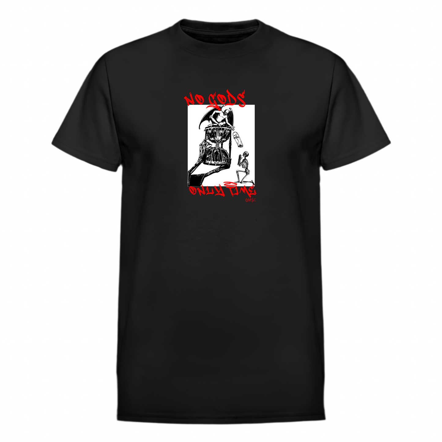 OMSC - No Gods - Black Tee