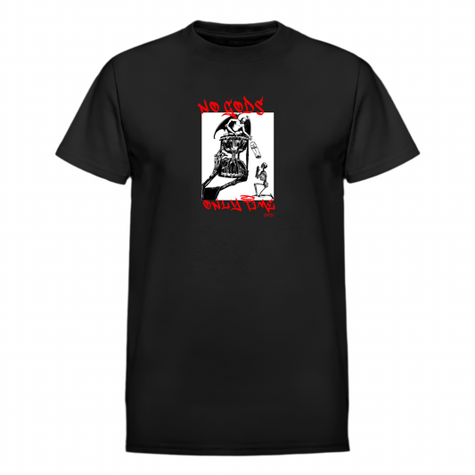 OMSC - No Gods - Black Tee