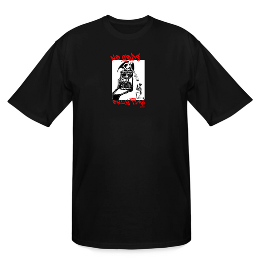 OMSC - No Gods - Black Tee - Tall
