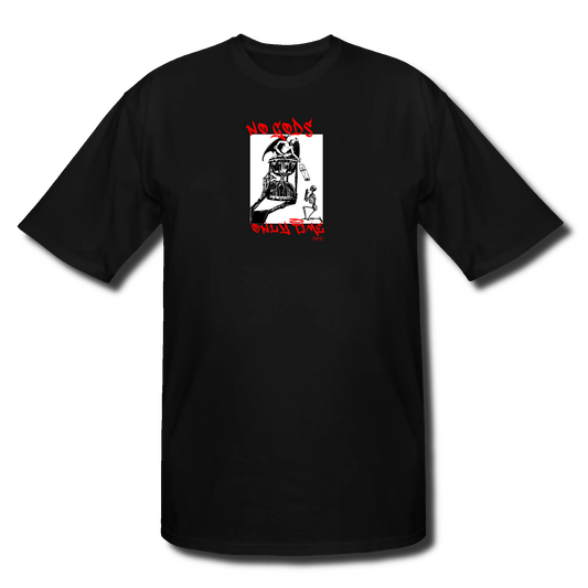 No Gods - Black Tee - Tall