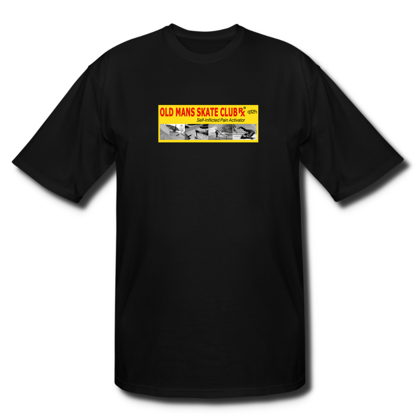 Pain Relief - Black Tee - Tall