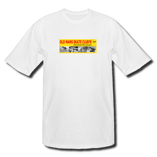 Pain Relief - White Tee - Tall