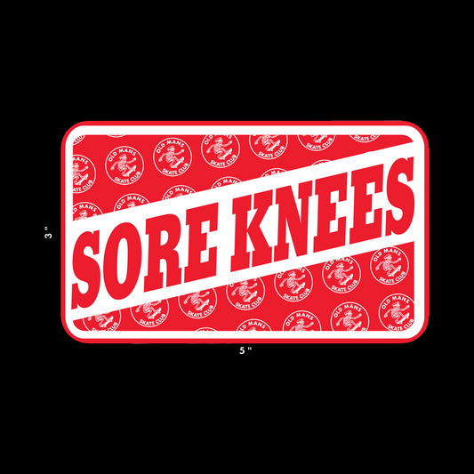 OMSC - Sore Knees - Sticker