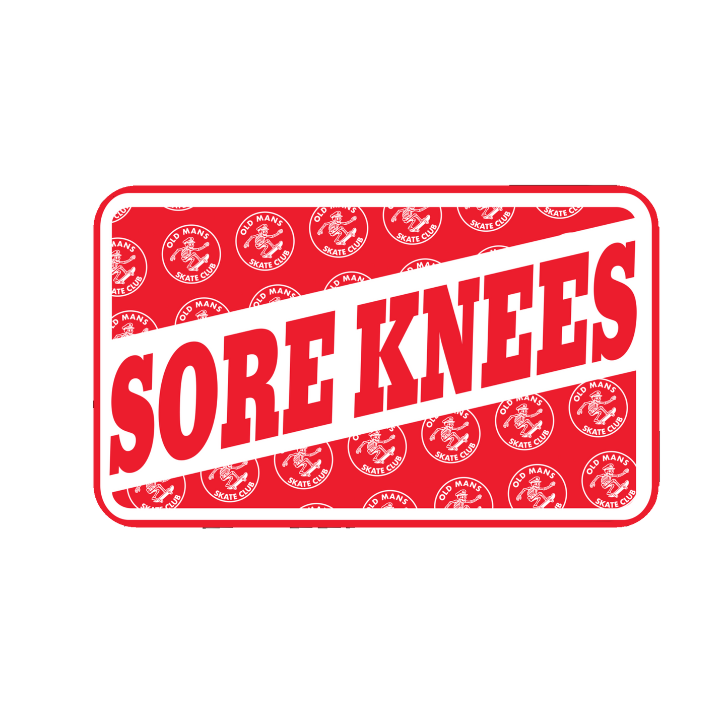 Sore Knees - Sticker