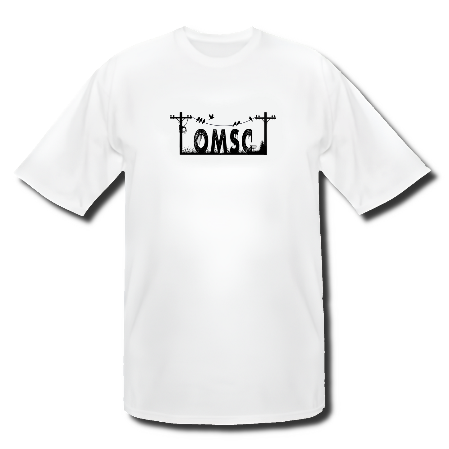Bird Watching - White Tee - Tall